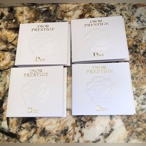 SET OF 4 DIOR PRESTIGE LA MICRO-HUILE DE ROSE ADVANCED SERUM SAMPLE SIZES